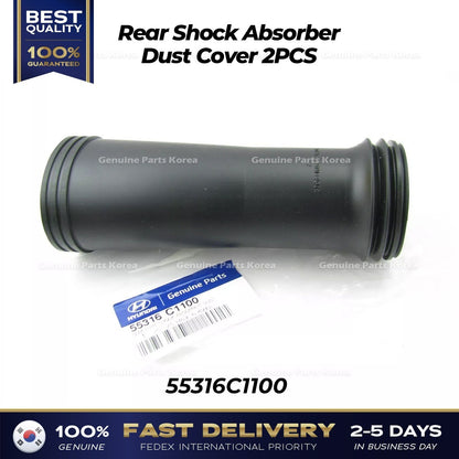 Genuine Rear Shock Absorber Dust Cover 2PCS 55316C1100 for Hyundai Sonata