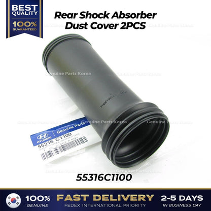 Genuine Rear Shock Absorber Dust Cover 2PCS 55316C1100 for Hyundai Sonata