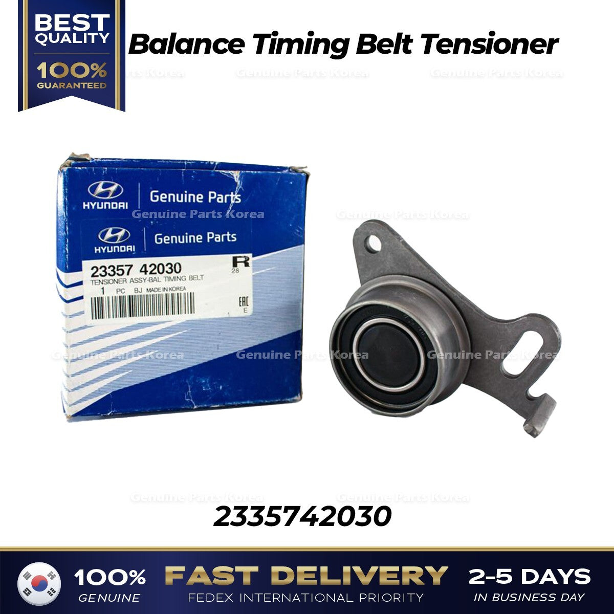 Genuine Balance Timing Belt Tensioner 2335742030 for Hyundai H1 Galloper