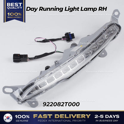 Genuine Day Running Light Lamp RH 922082T000 for Kia Optima