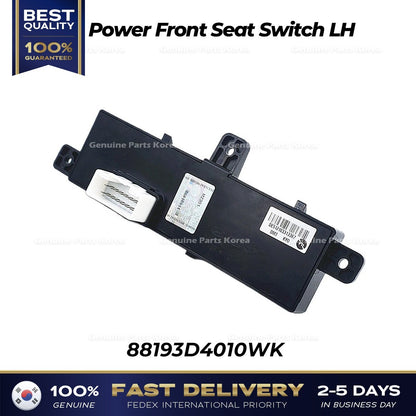 Genuine Power Front Seat Switch LH 88193D4010WK for Kia Cadenza Optima