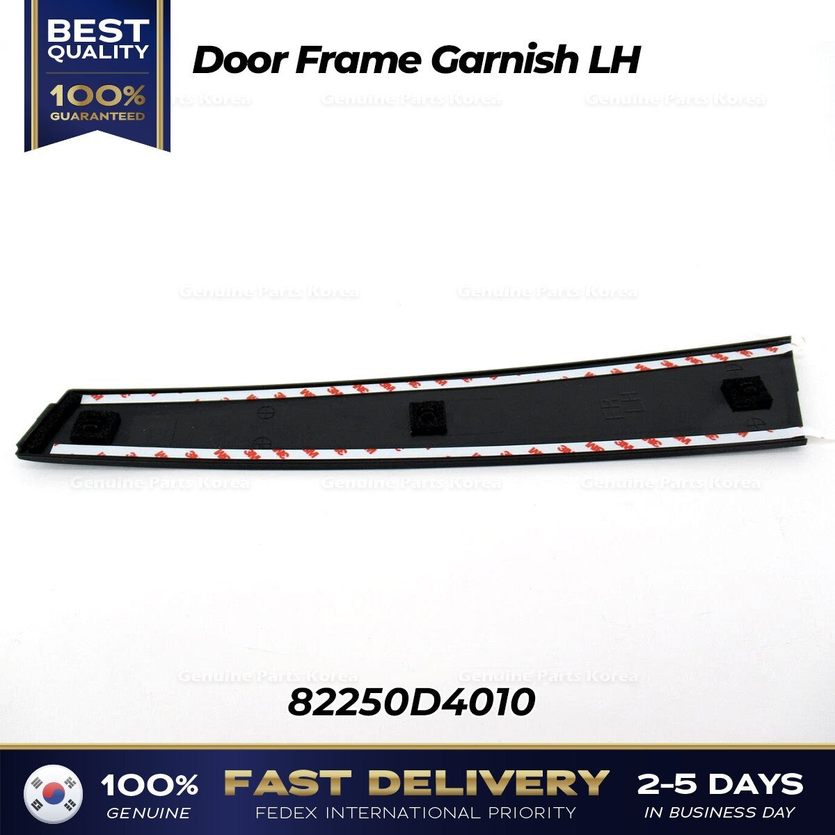 Genuine Door Frame Garnish LH 82250D4010 for Kia Optima