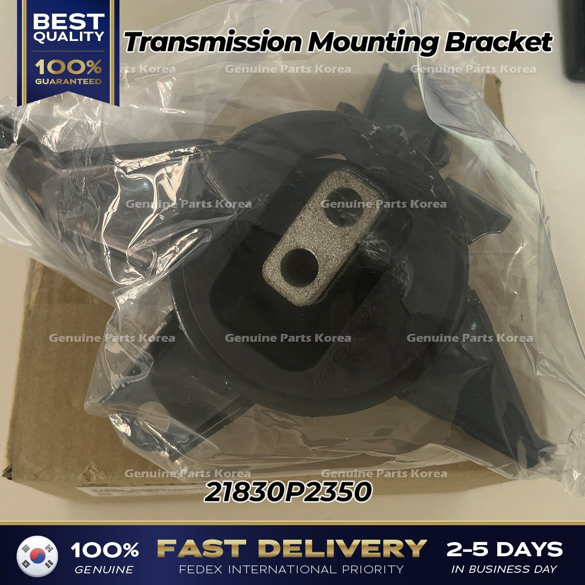 Genuine Transmission Mounting Bracket 21830P2350 for Hyundai Santa Fe