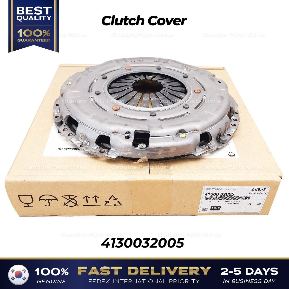Genuine Clutch Cover 4130032005 for Hyundai Accent Elantra Kia Rio