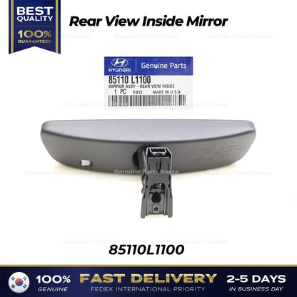 Genuine Rear View Inside Mirror 85110L1100 for Hyundai Elantra Kia EV6 Niro