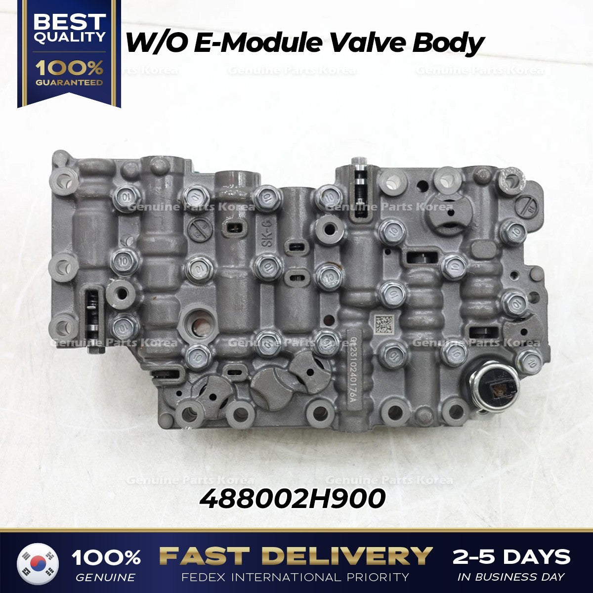 Genuine W/O E-Module Valve Body 488002H900 for Hyundai Accent Kia Forte