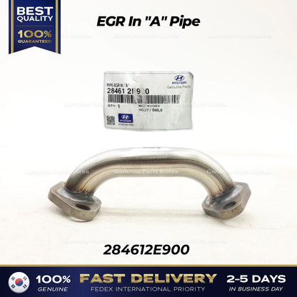 Genuine EGR In "A" Pipe 284612E900 for Hyundai Sonata Hybrid