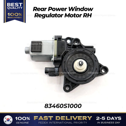 Genuine Rear Power Window Regulator Motor RH 83460S1000 for Hyundai Santa Fe