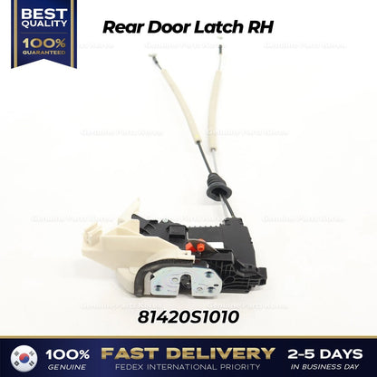 Genuine Rear Door Latch RH 81420S1010 for Hyundai Santa Fe