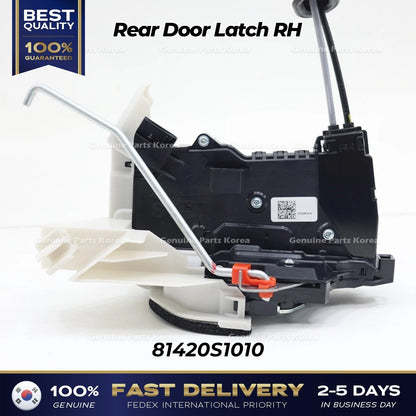 Genuine Rear Door Latch RH 81420S1010 for Hyundai Santa Fe