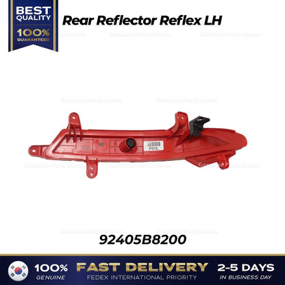 Genuine Rear Reflector Reflex LH 92405B8200 for Hyundai Santa Fe
