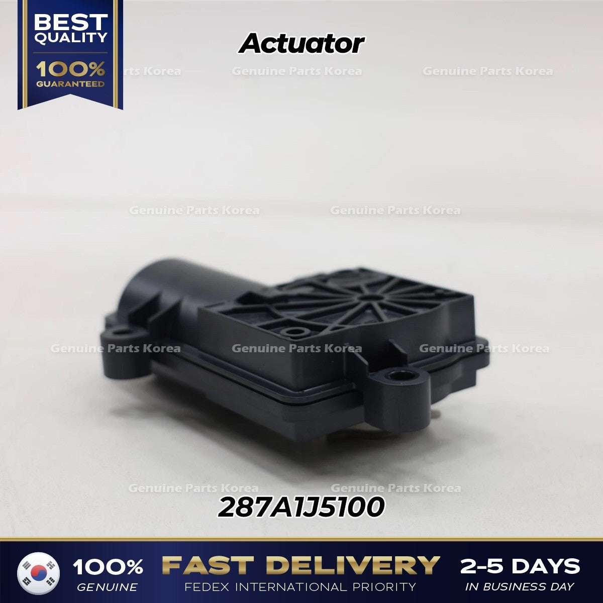 Genuine Actuator 287A1J5100 for Hyundai Kona N Kia Stinger
