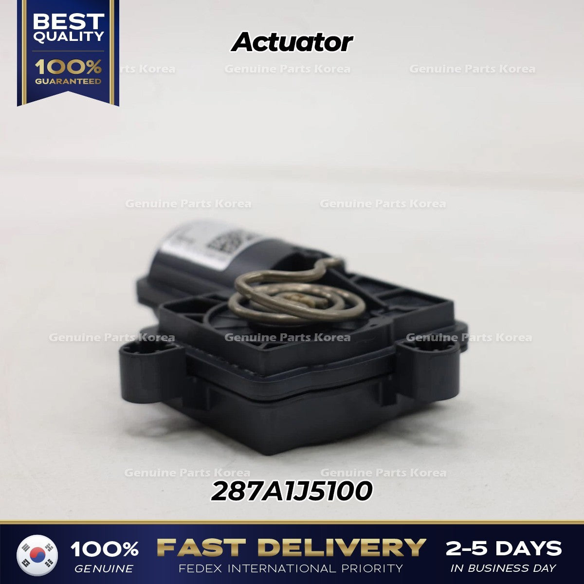 Genuine Actuator 287A1J5100 for Hyundai Kona N Kia Stinger