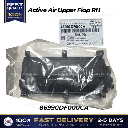 Genuine Active Air Upper Flap RH 86990DF000CA for Hyundai Kona Hybrid