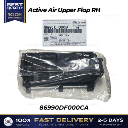 Genuine Active Air Upper Flap RH 86990DF000CA for Hyundai Kona Hybrid