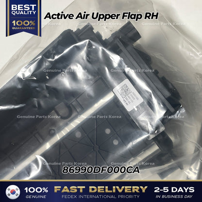 Genuine Active Air Upper Flap RH 86990DF000CA for Hyundai Kona Hybrid