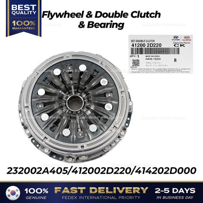 Genuine Flywheel & Double Clutch & Bearing 232002A405 412002D220 414202D000