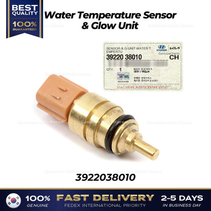 Genuine Water Temperature Sensor & Glow Unit 3922038010 for Hyundai Kia