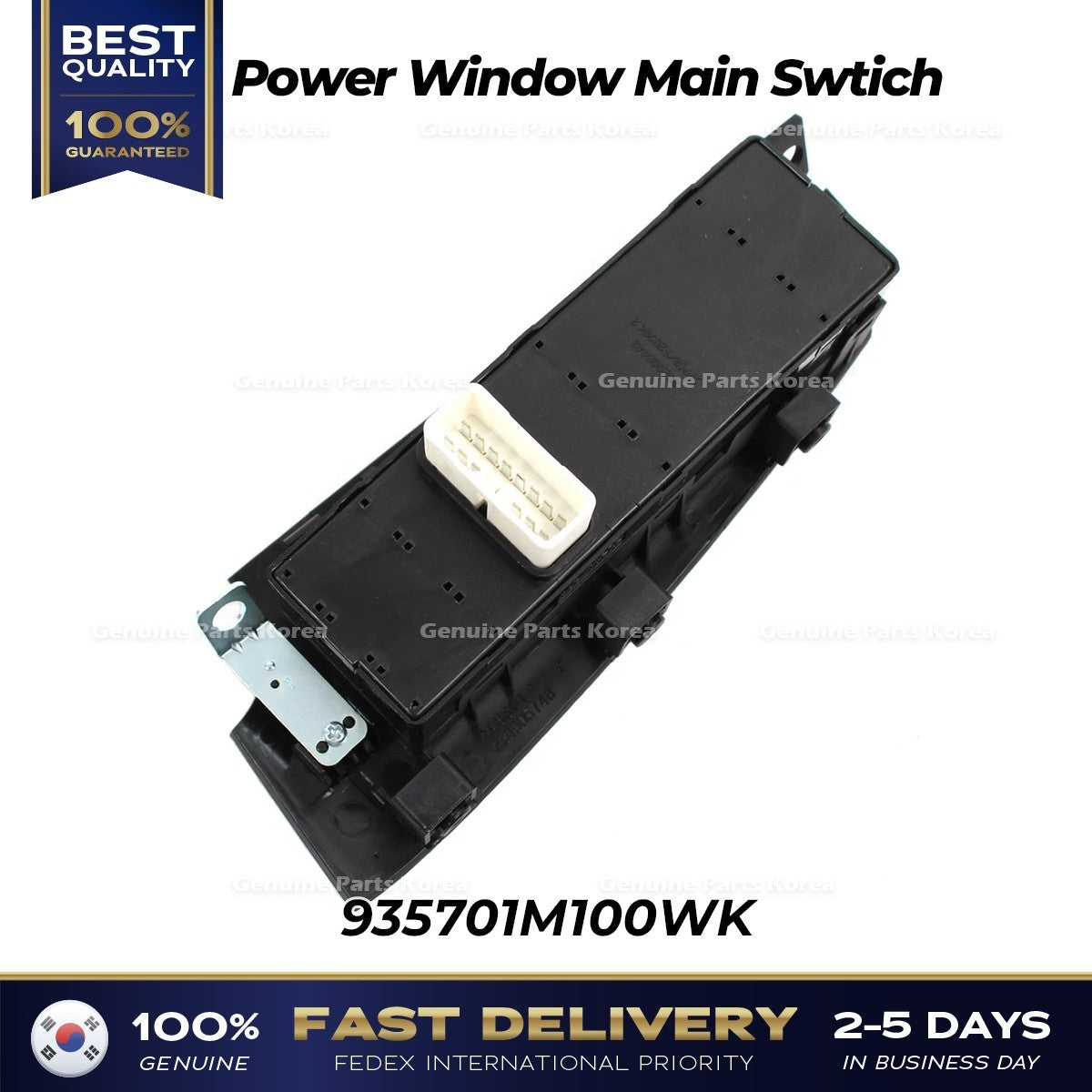 Genuine Power Window Main Swtich 935701M100WK for Kia Forte