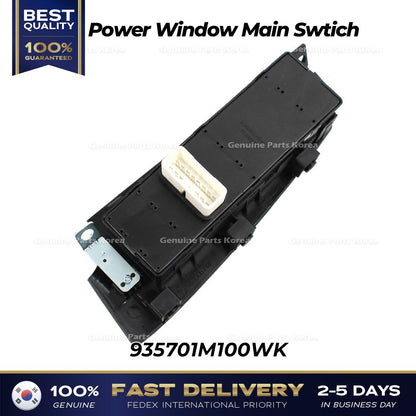 Genuine Power Window Main Swtich 935701M100WK for Kia Forte