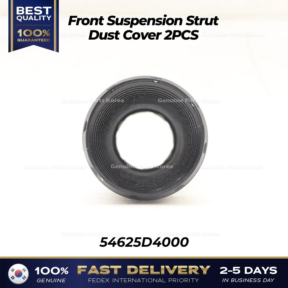 Genuine Front Suspension Strut Dust Cover 2PCS 54625D4000 for Hyundai Sonata