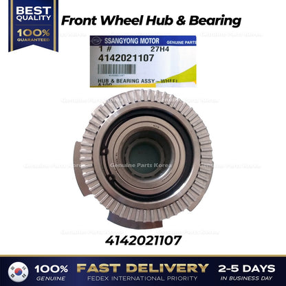 Genuine Front Wheel Hub & Bearing 4142021107 for Ssangyong Stavic Rodius