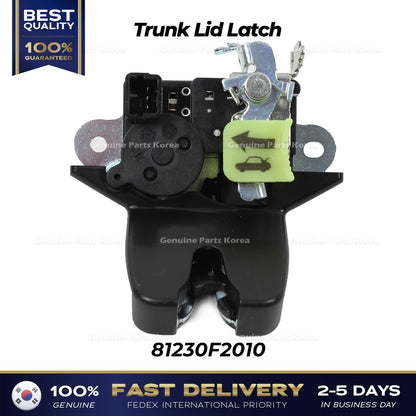 Genuine Trunk Lid Latch 81230F2010 for Hyundai Elantra