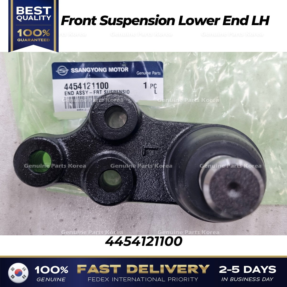 Genuine Front Suspension Lower End LH 4454121100 for Ssangyong Stavic Rodius