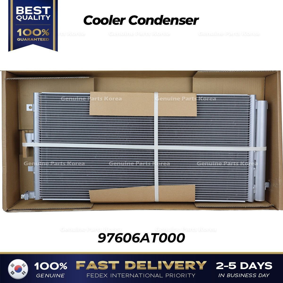 Genuine Cooler Condenser 97606AT000 for Kia Niro
