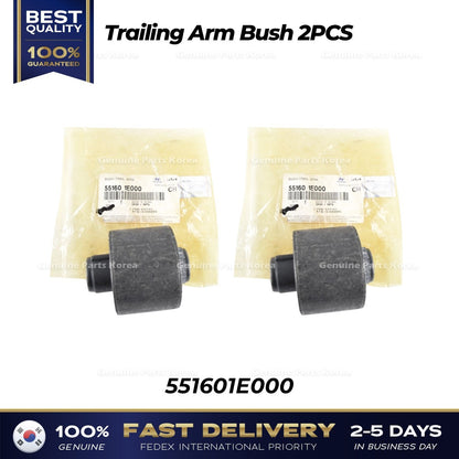 Genuine Trailing Arm Bush 2PCS 551601E000 for Hyundai Accent Kia Rio