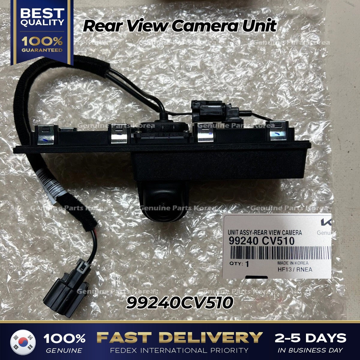 Genuine Rear View Camera Unit 99240CV510 for Kia EV6