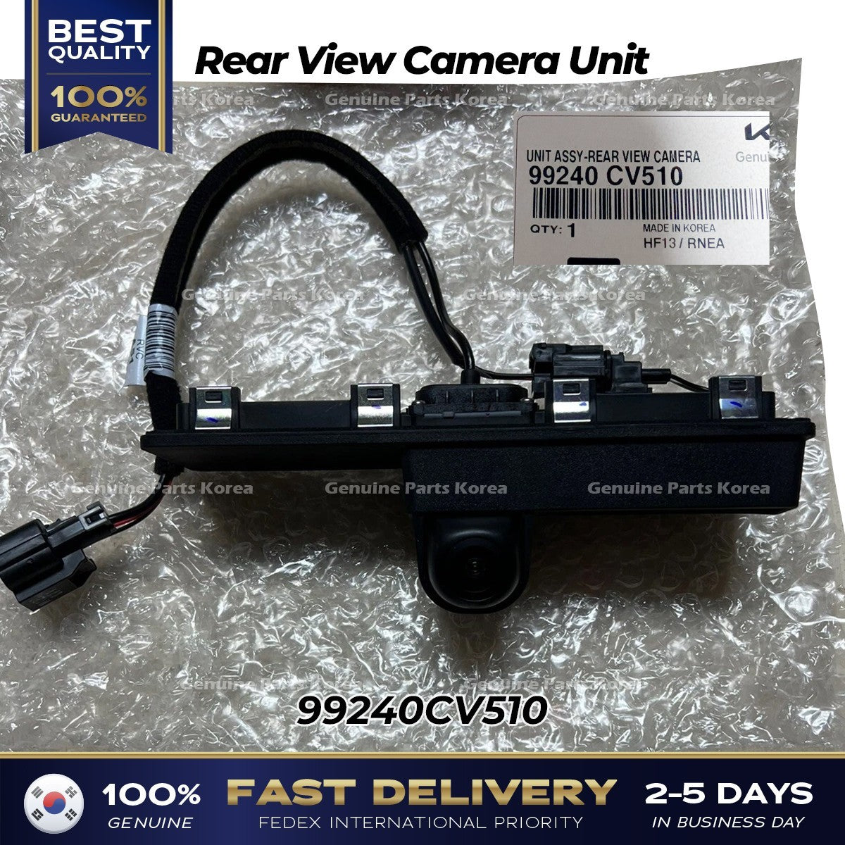 Genuine Rear View Camera Unit 99240CV510 for Kia EV6