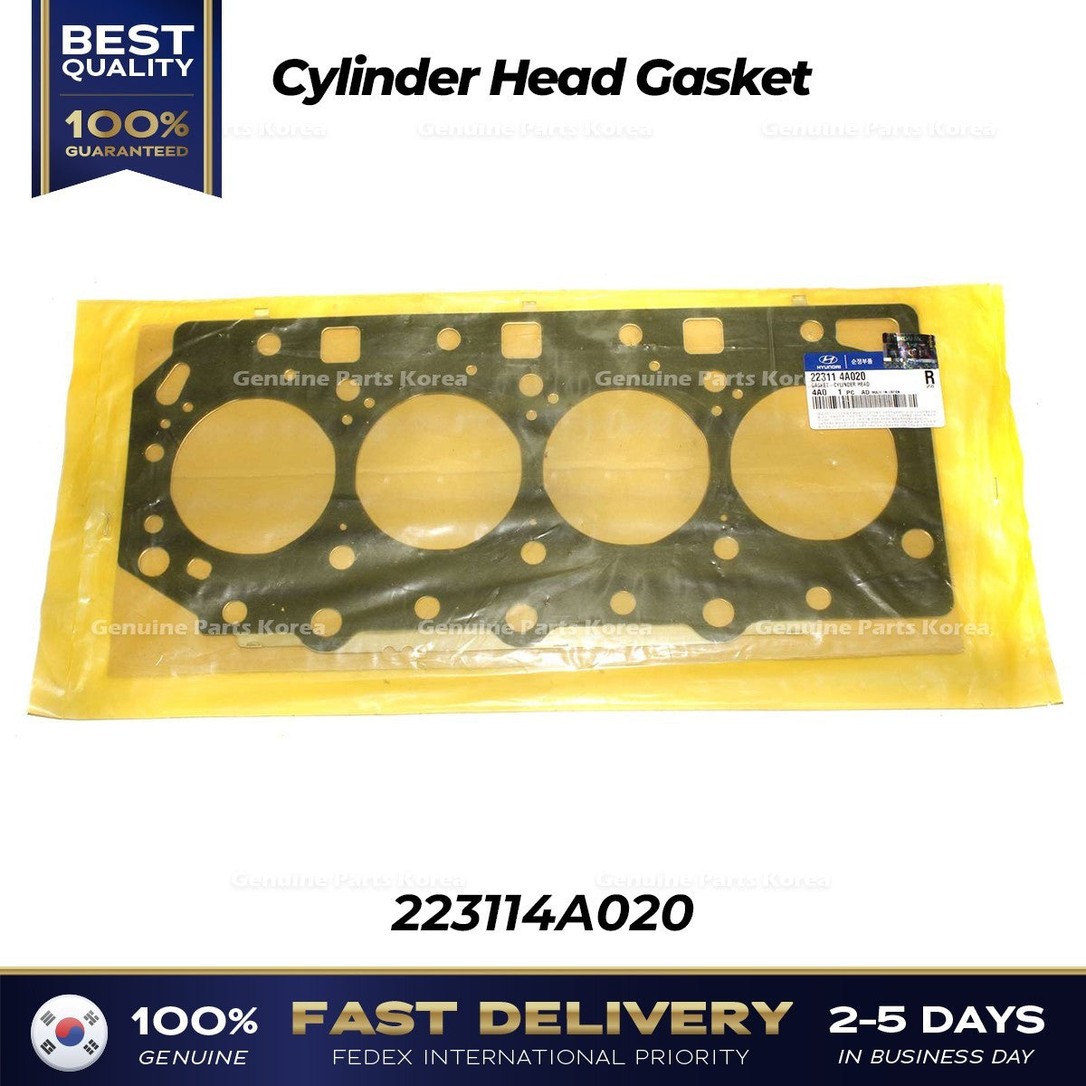 Genuine Cylinder Head Gasket 223114A020 for Hyundai H1