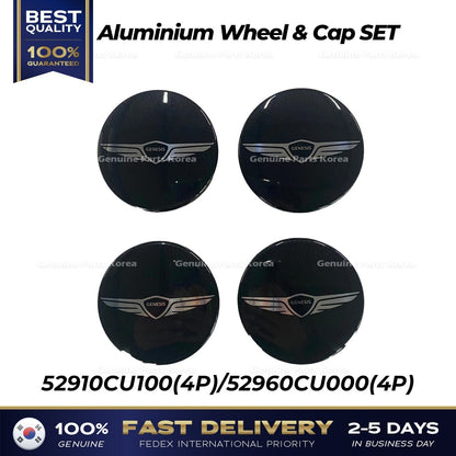 Genuine Aluminium Wheel & Cap SET 52910CU100 52960CU000 for Genesis GV60