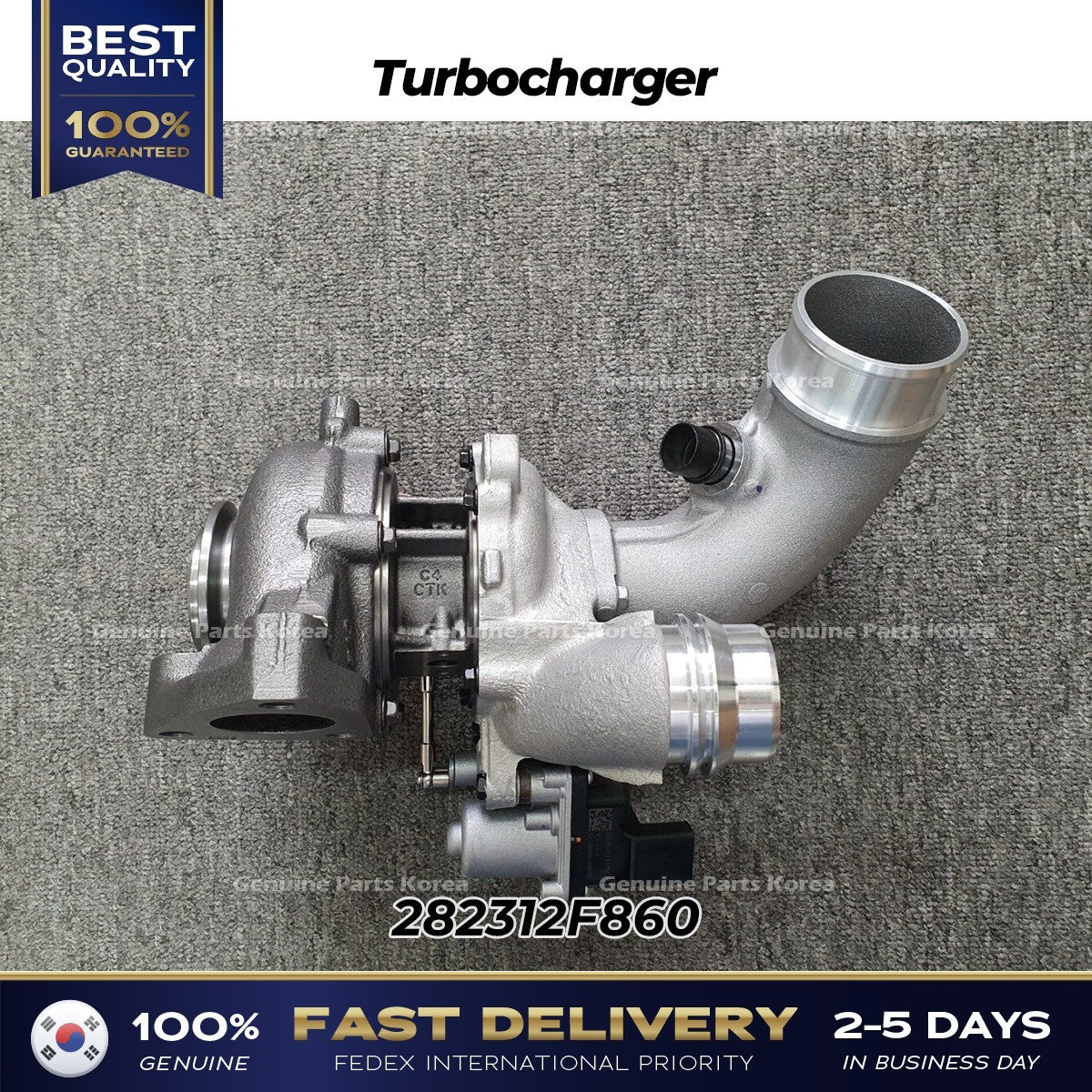 Genuine Turbocharger 282312F860 for Hyundai Staria