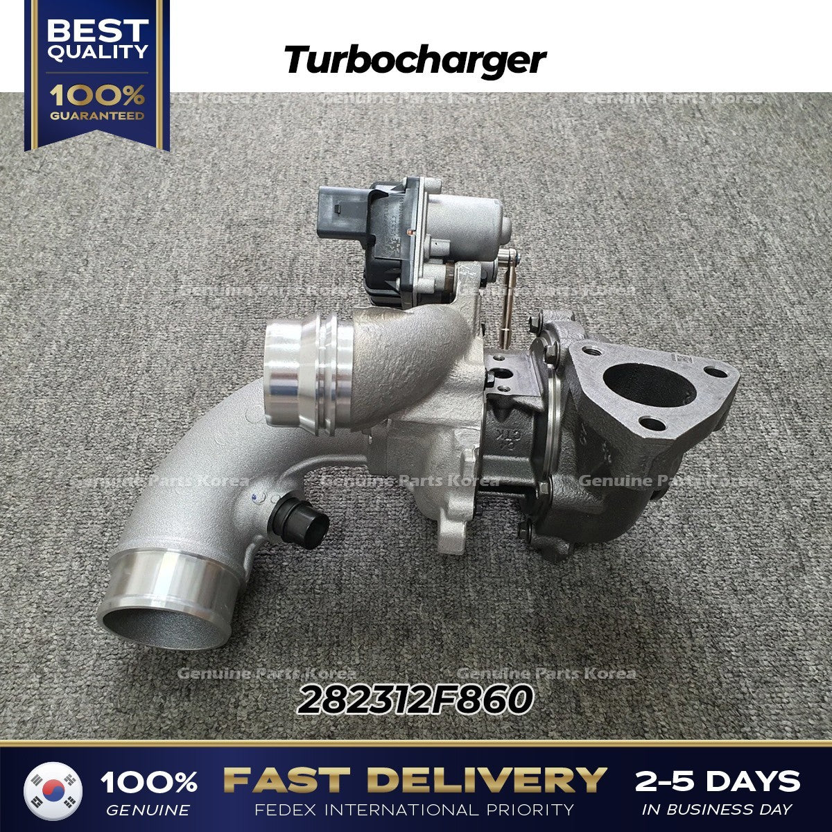 Genuine Turbocharger 282312F860 for Hyundai Staria