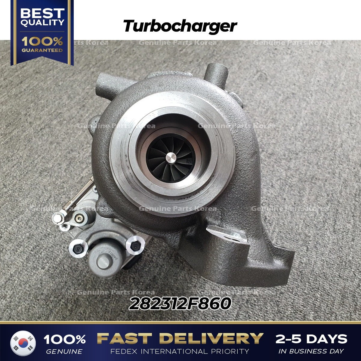Genuine Turbocharger 282312F860 for Hyundai Staria