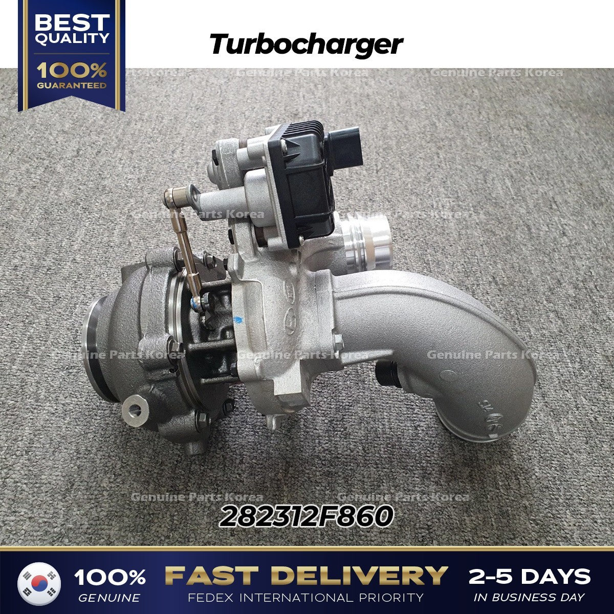 Genuine Turbocharger 282312F860 for Hyundai Staria