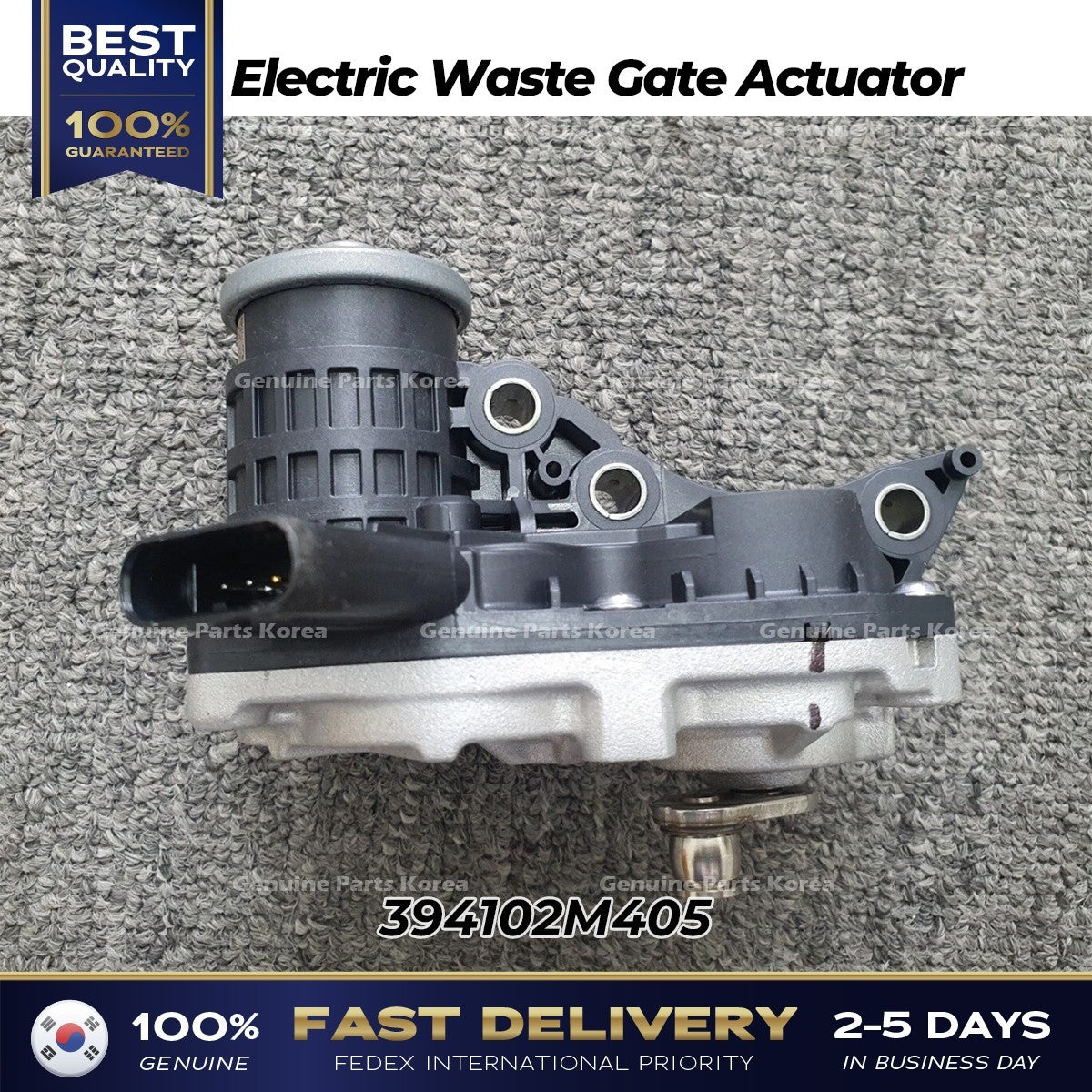 Genuine Electric Waste Gate Actuator 394102M405 for Hyundai Elantra Kia K5