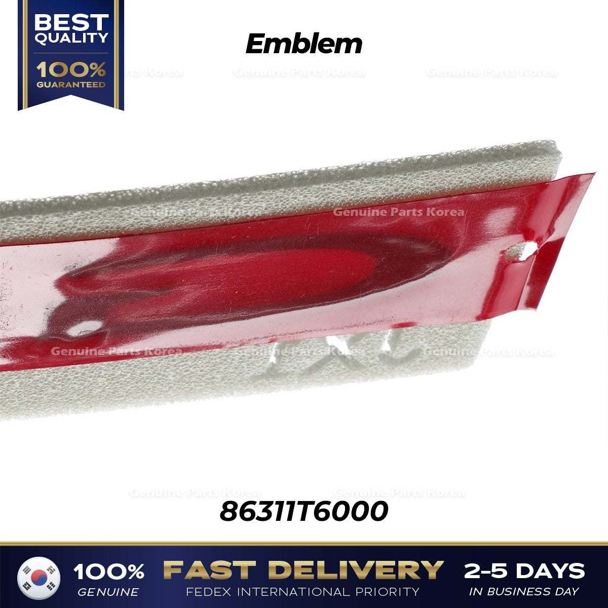 Genuine Emblem 86311T6000 for Hyundai Genesis GV80