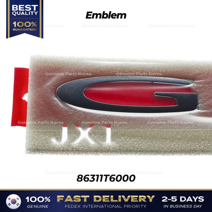 Genuine Emblem 86311T6000 for Hyundai Genesis GV80