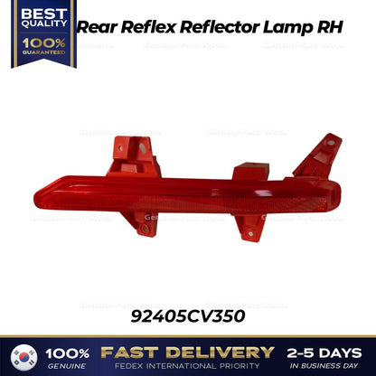 Genuine Rear Reflex Reflector Lamp RH 92406CV350 for Kia EV6