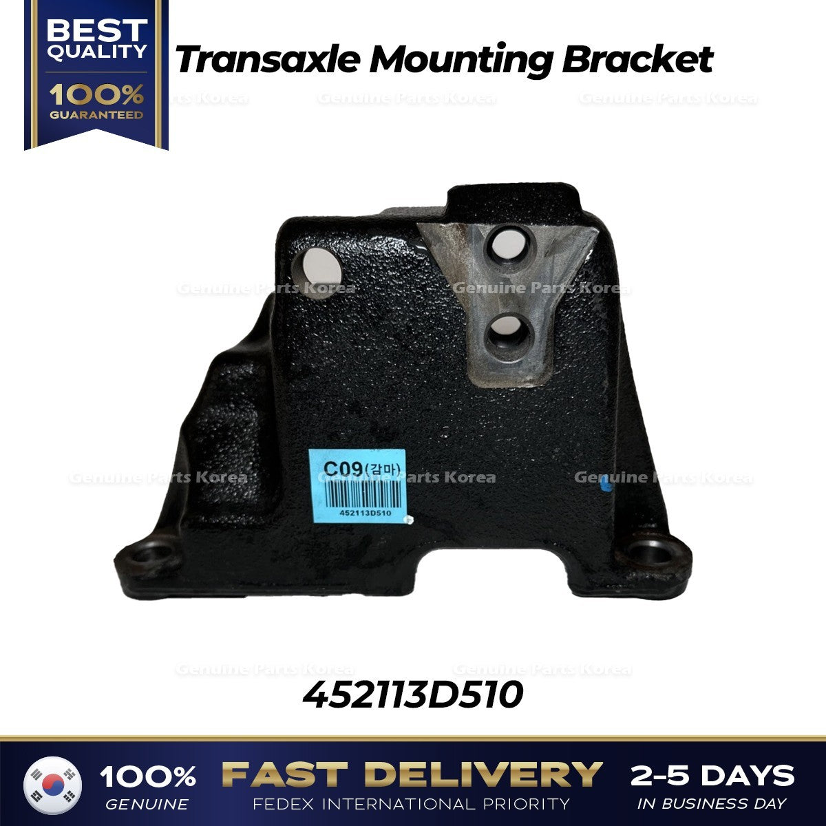 Genuine Transaxle Mounting Bracket 452113D510 for Hyundai Santa Fe Hybrid