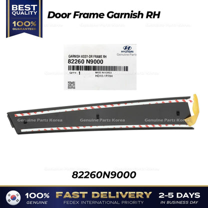 Genuine Door Frame Garnish RH 82260N9000 for Hyundai Tucson