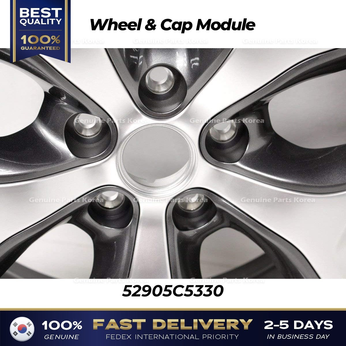 Genuine Wheel & Cap Module 52905C5330 for Kia Sorento