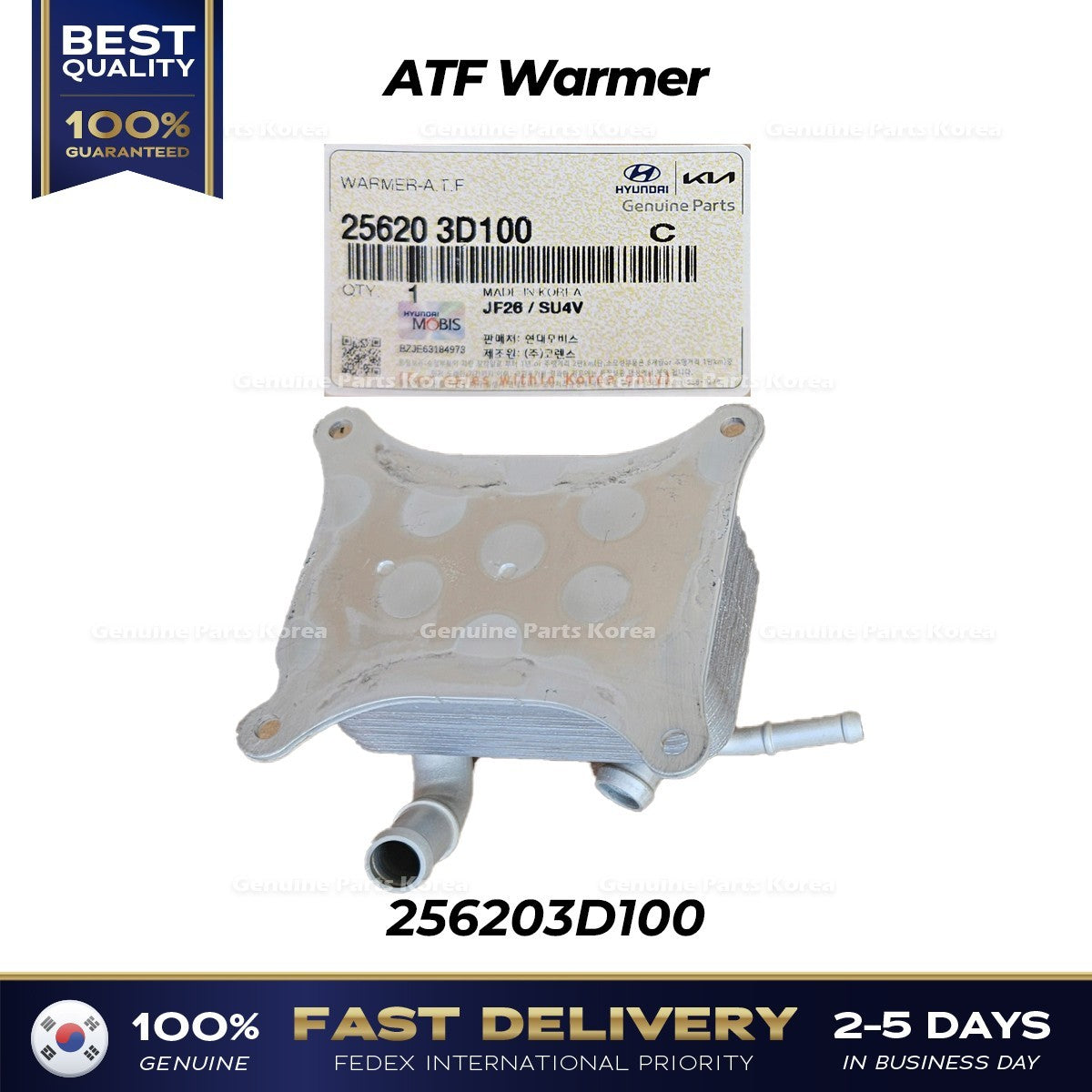 Genuine ATF Warmer 256203D100 for Hyundai Santa Fe Hybrid Kia Sorento