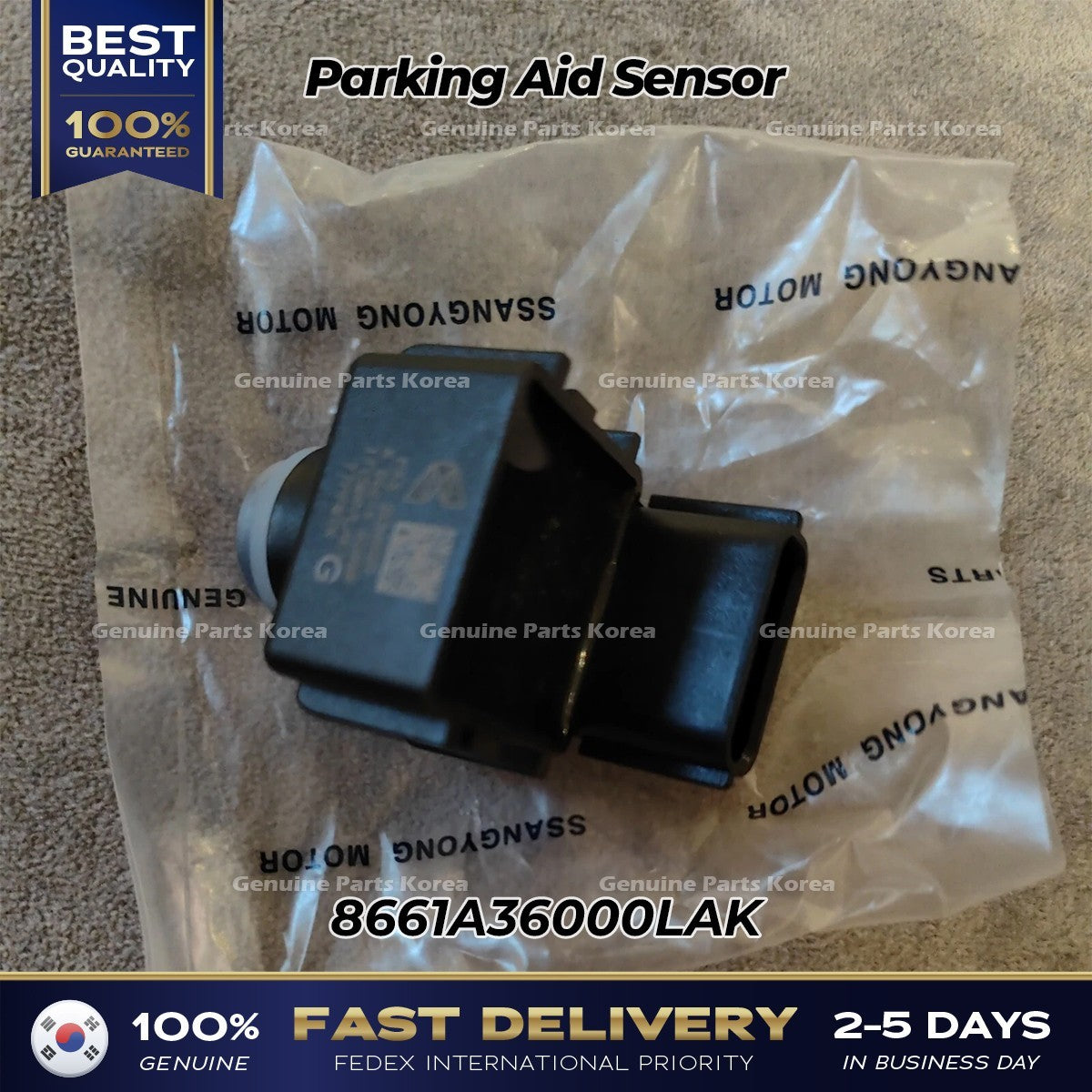 Genuine Parking Aid Sensor 8661A36000LAK for Ssangyong Rexton G4