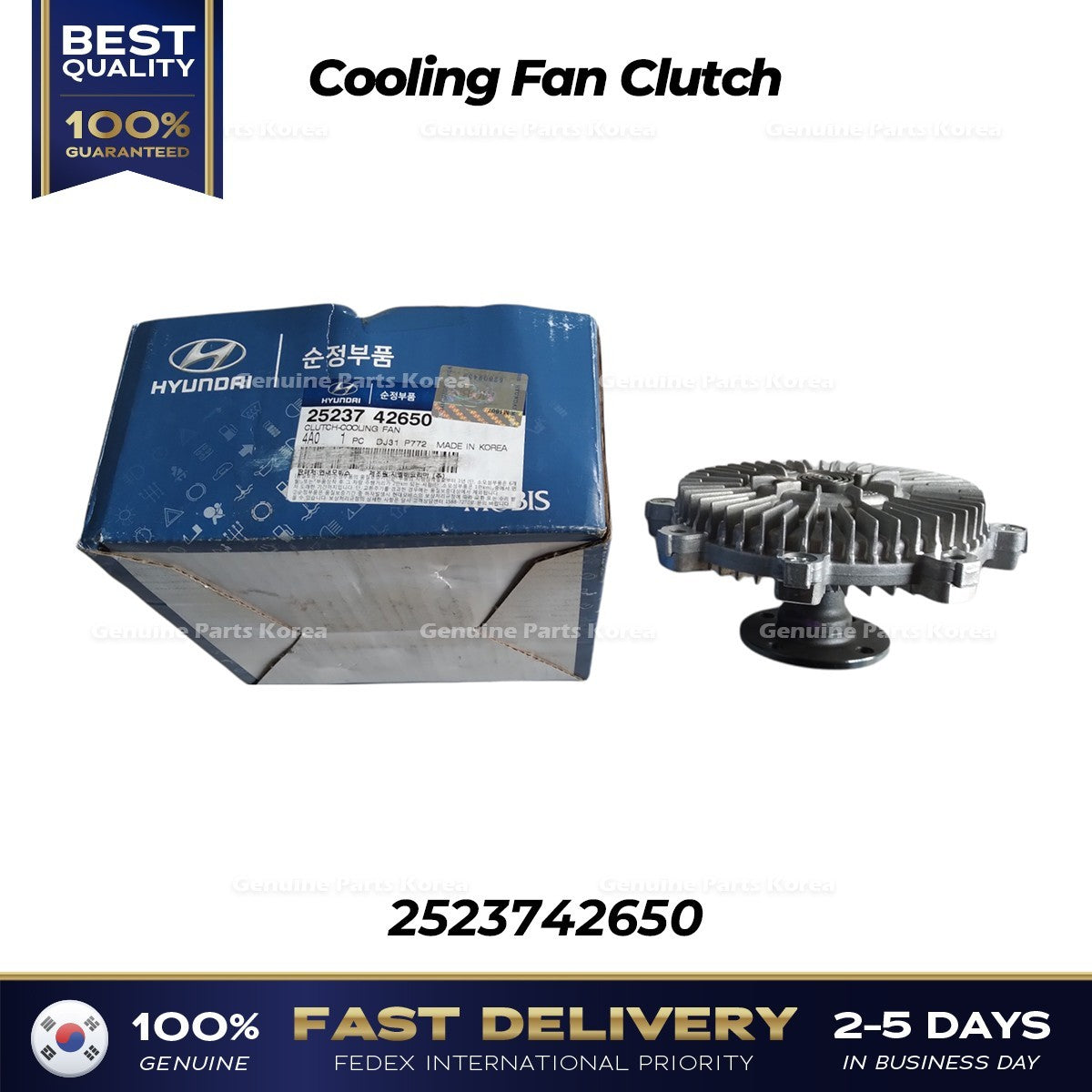 Genuine Cooling Fan Clutch 2523742650 for Hyundai H1