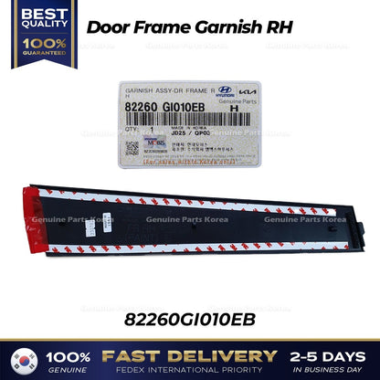 Genuine Door Frame Garnish RH 82260GI010EB for Hyundai Ioniq 5