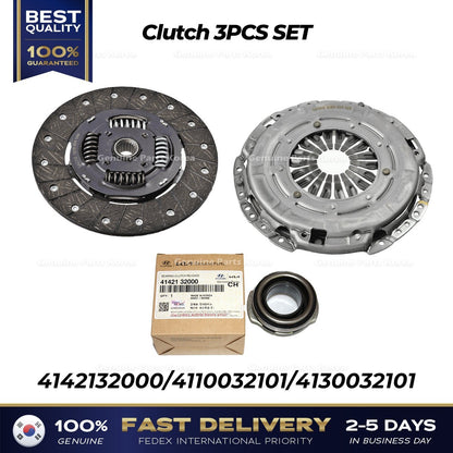 Genuine Clutch 3PCS SET 4142132000 4110032101 4130032101 for Hyundai Elantra